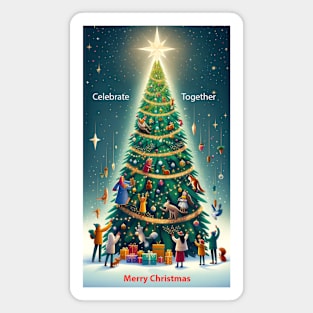 Celebrate Christmas Together Magnet